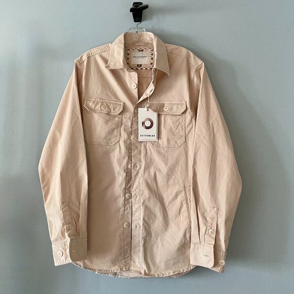 Cream color button down shirt - Picture 6 of 11